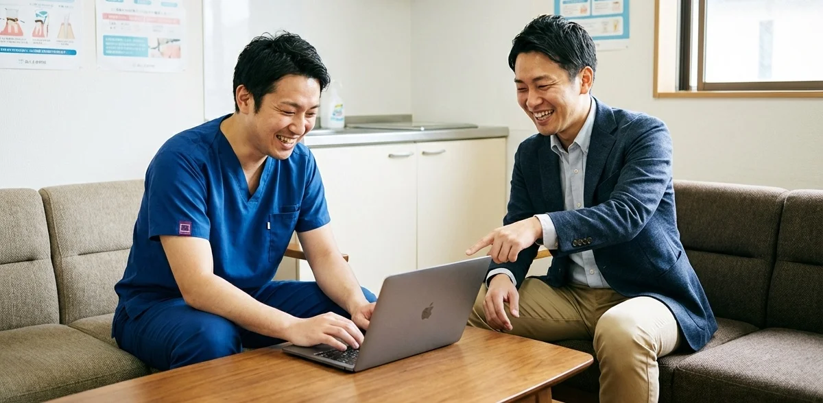 歯科医院の業務風景