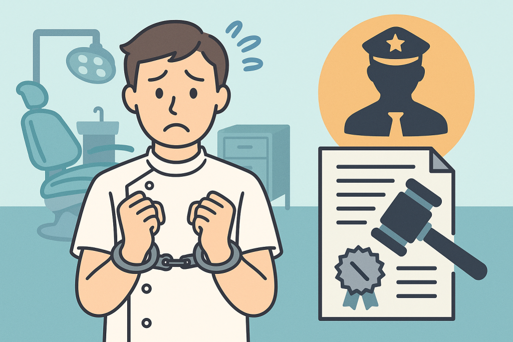 歯科医師法違反の実例に学ぶリスクマネジメント──逮捕事例・行政処分から院内コンプライアンス構築まで