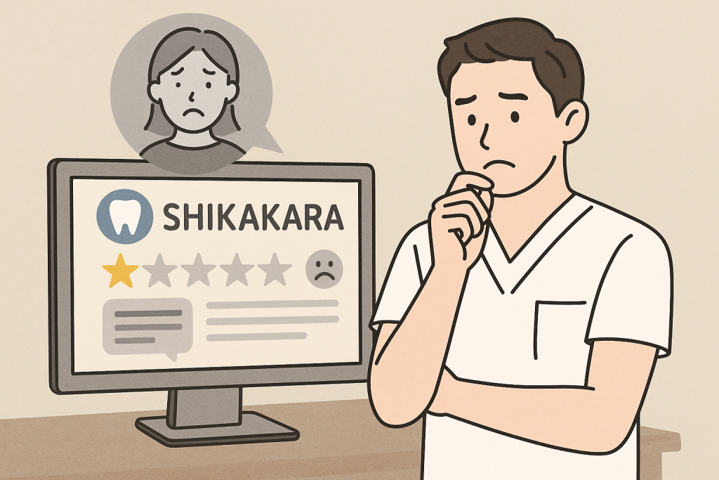 シカカラの評判・口コミはやばい?──採用コストと定着率で判断する歯科経営者のための真実ガイド