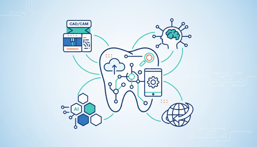歯科DX推進を支える！主要デジタルツールの世界
