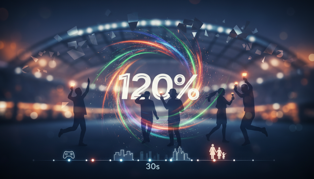 スポーツ観戦を120%満喫！30代ならではの楽しみ方