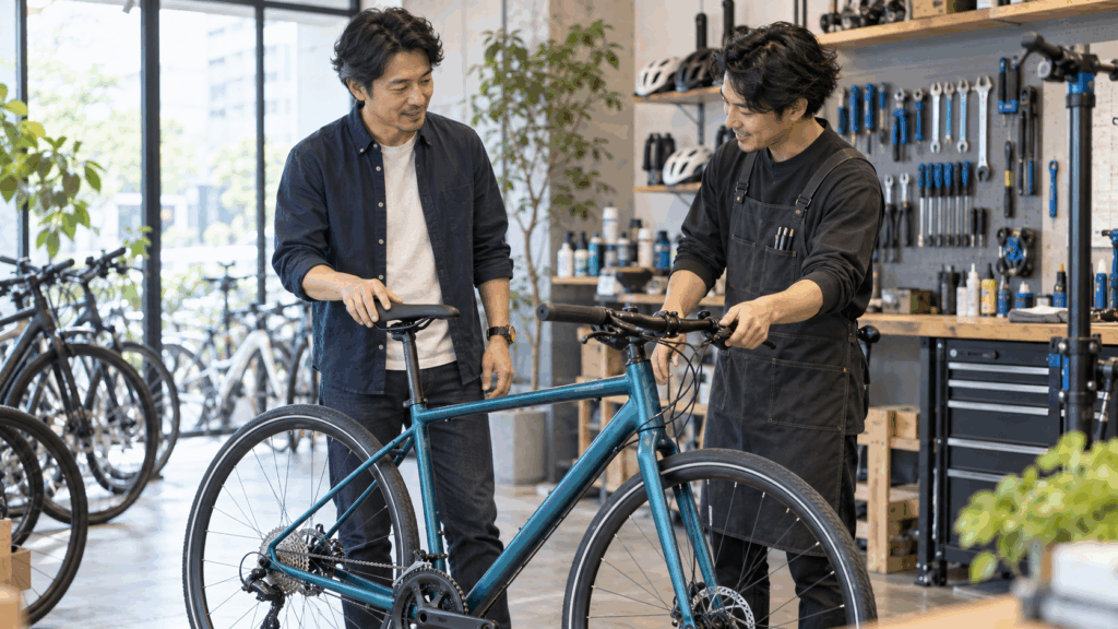 クロスバイク通販は初心者でも大丈夫？届いた後まで確認する選び方
