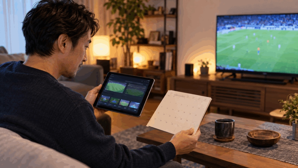 DAZNプランの選び方｜見たい試合と契約終了日から比べる