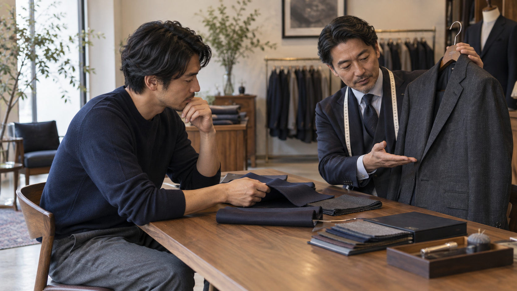 初めてのオーダースーツで何を決める？予算・納期・採寸前の準備
